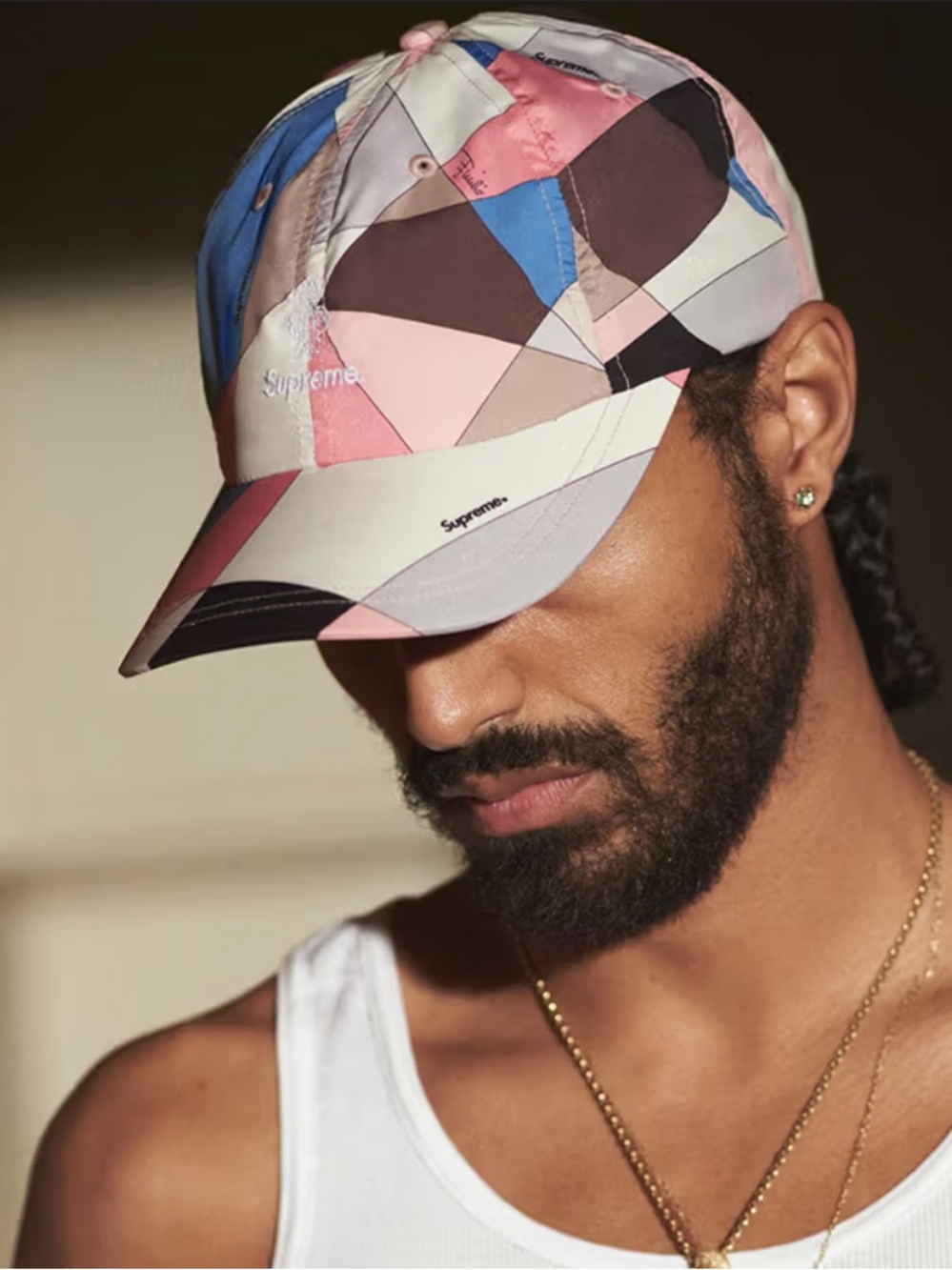 Supreme x Emilio Pucci hat